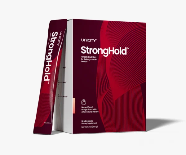 UNICITY STRONG HOLD - NATURAL PEACH, MANGO FLAVOR WITH OTHER NATURAL FLAVOURS (30 STICK PACKS)