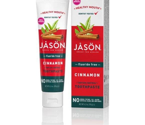 Jason Cinnamon Fluoride free Toothpaste [119 g]