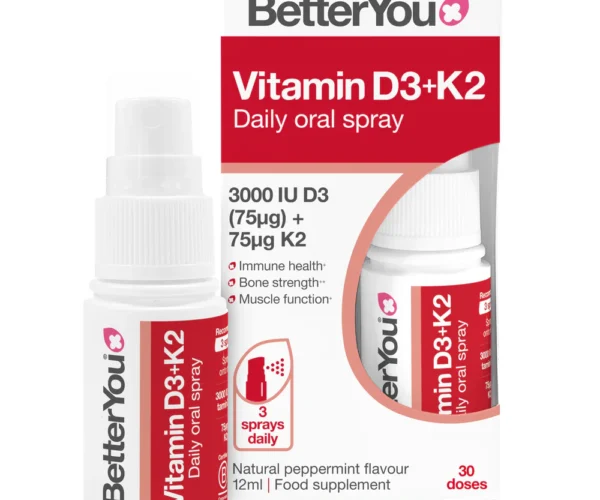 BetterYou Vitamin D + K2 Daily Oral Spray [12 ml]