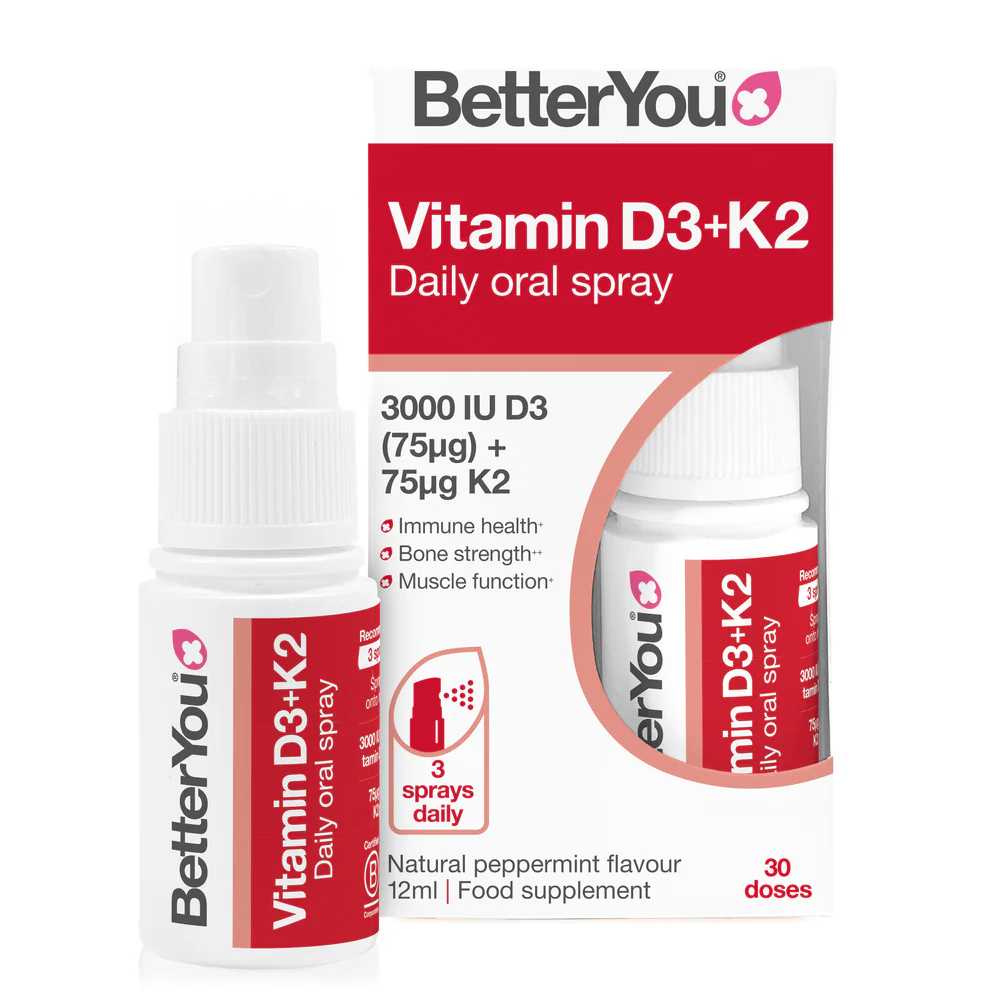 BetterYou Vitamin D + K2 Daily Oral Spray [12 ml]