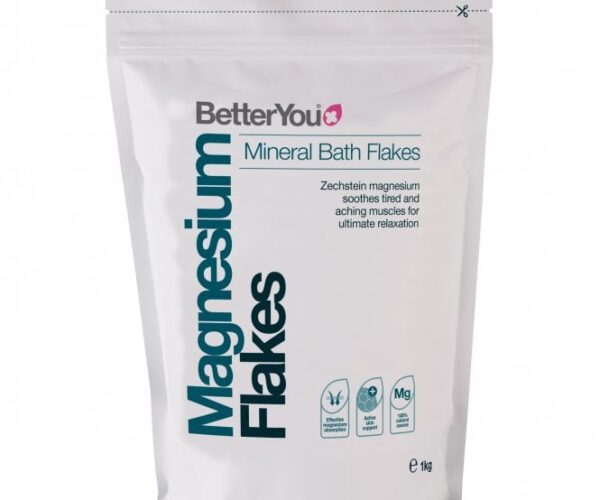 BetterYou Magnesium Mineral Bath Flakes [1 kg]