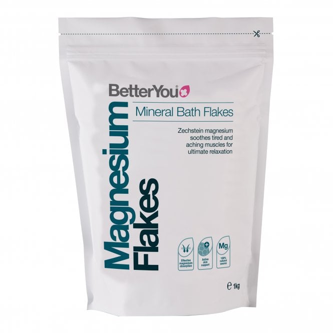 BetterYou Magnesium Mineral Bath Flakes [1 kg]